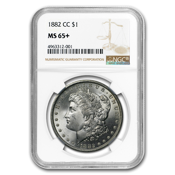 1882-CC Morgan Dollar MS-65+ NGC 1882-CC Morgan Dollar MS-65+ NGC